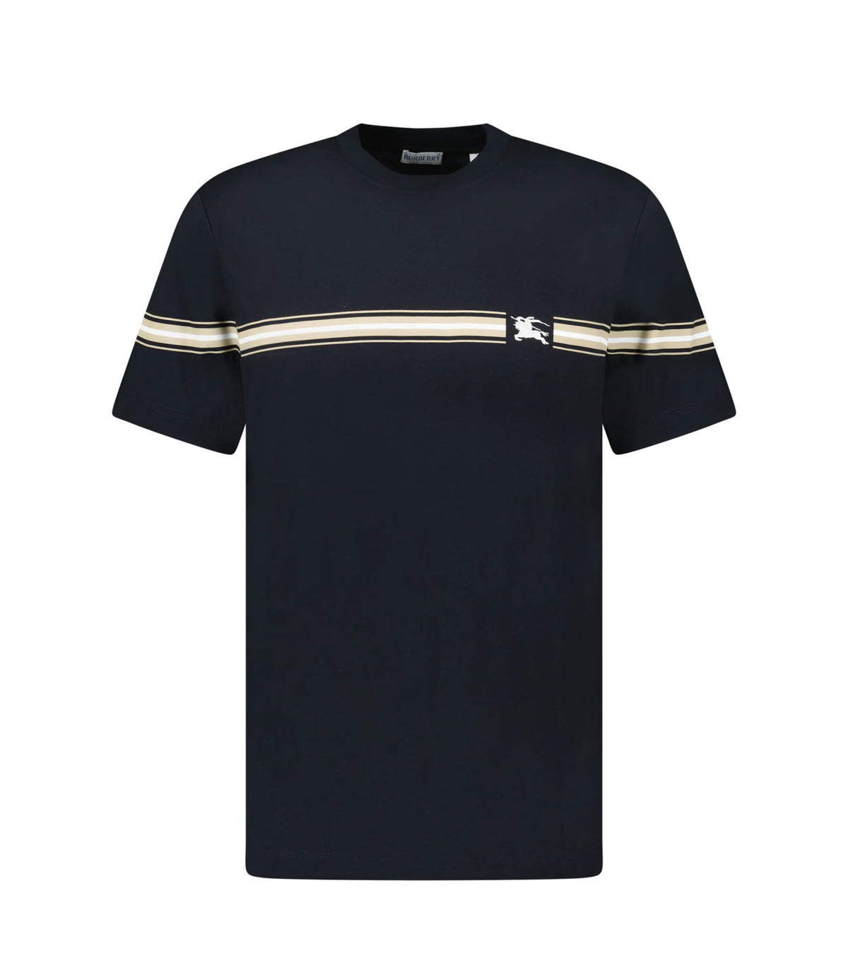 Striped Logo Embroidered T-Shirt BR2051
