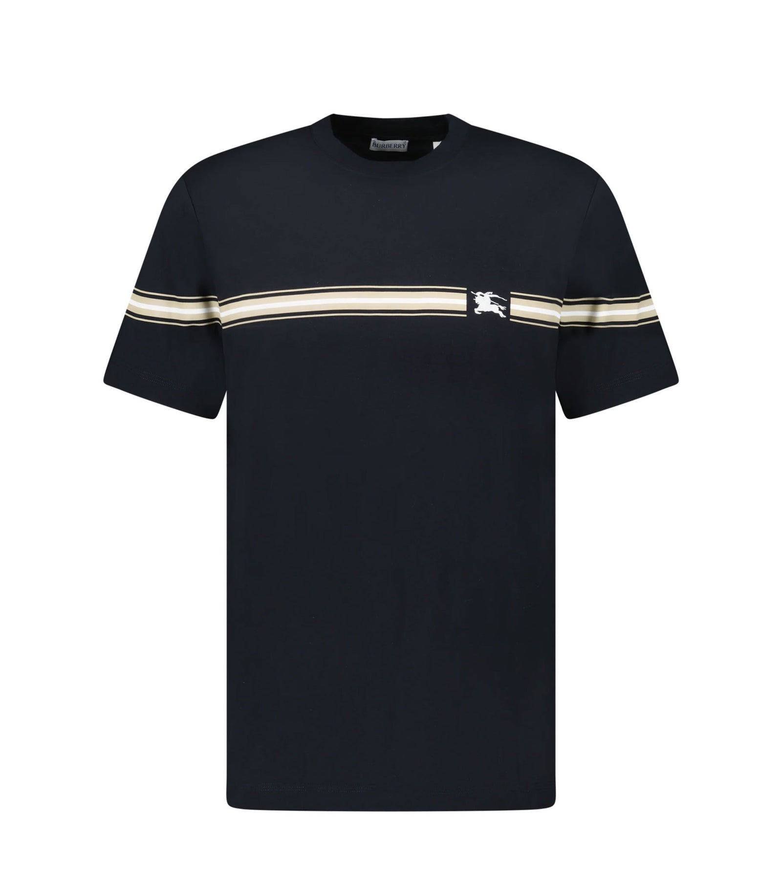 Striped Logo Embroidered T-Shirt BR2051