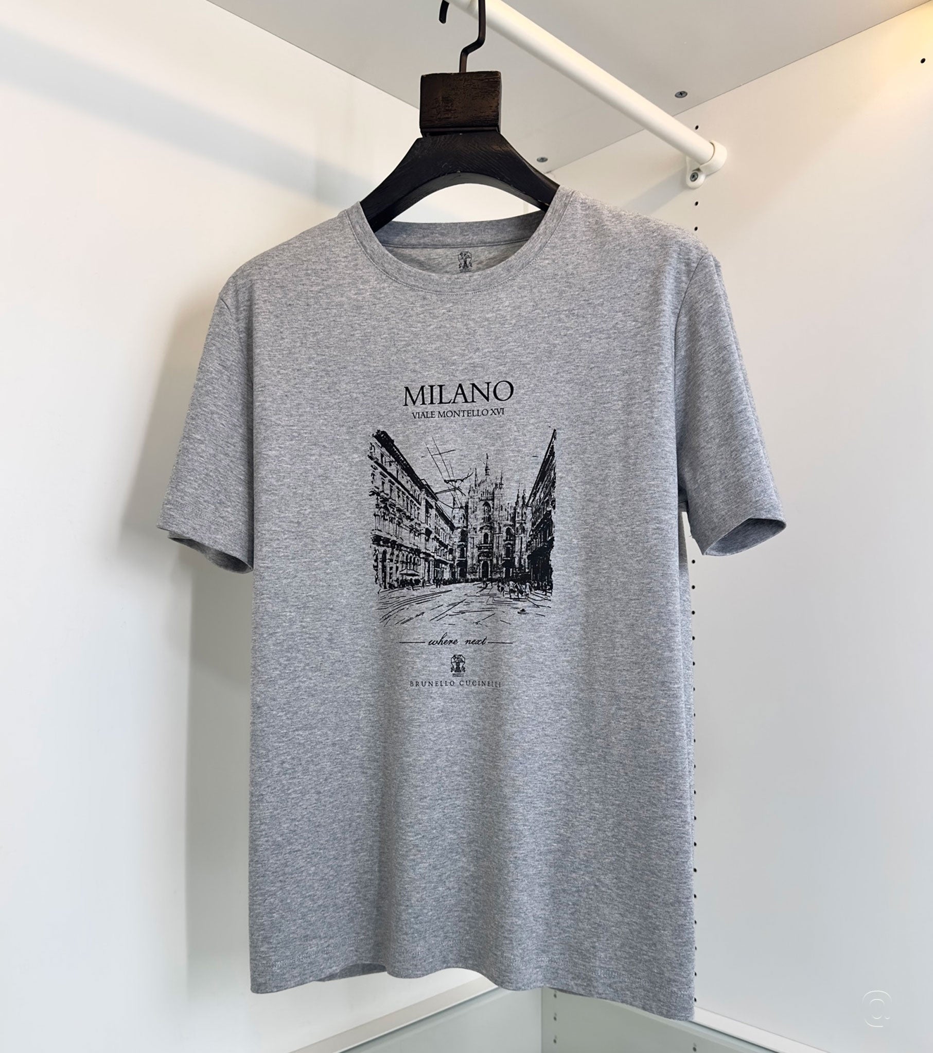 Cotton Milano Graphic Print T-Shirt