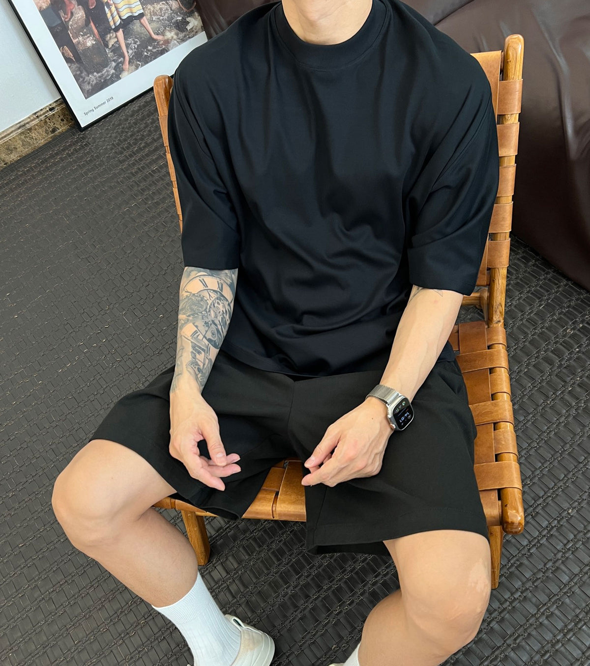 Мъжка памучна тениска