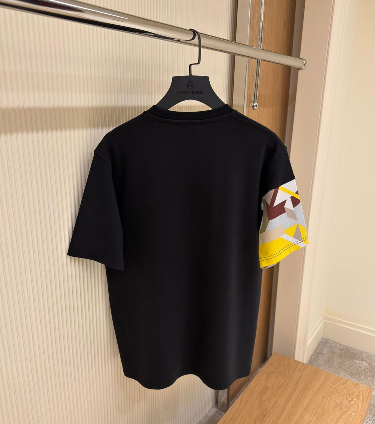 Тениска "Poche en rayure imprime" 26-1249