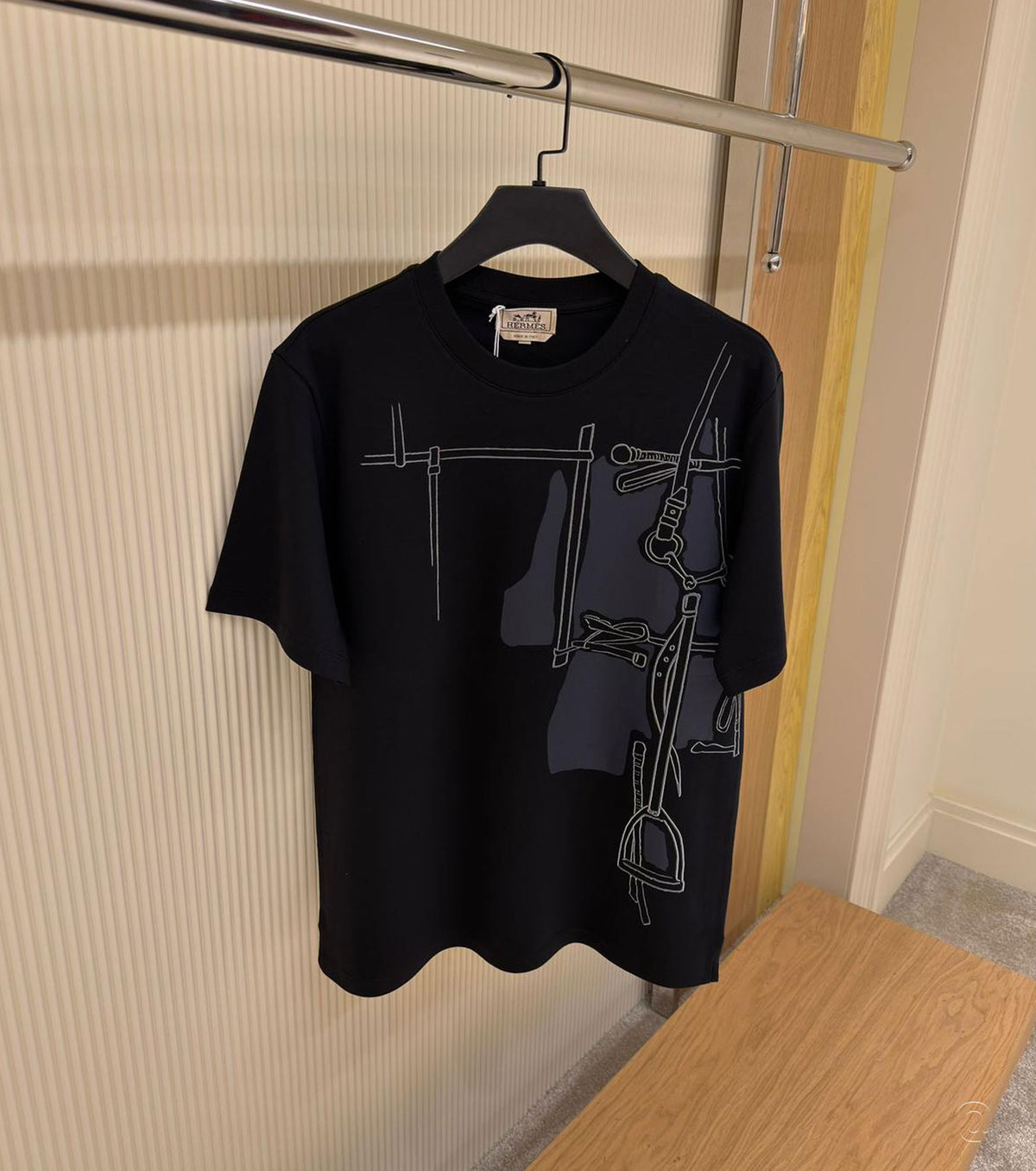 "Harnais en Gouache 3D" T-shirt 26-1057RPT
