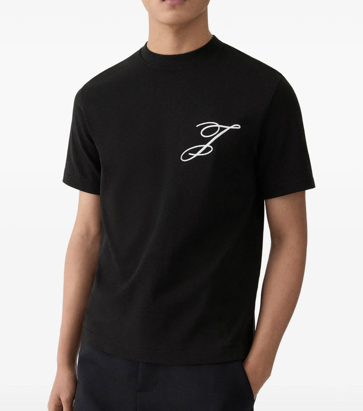 Тениска с бродирано лого 26-8364