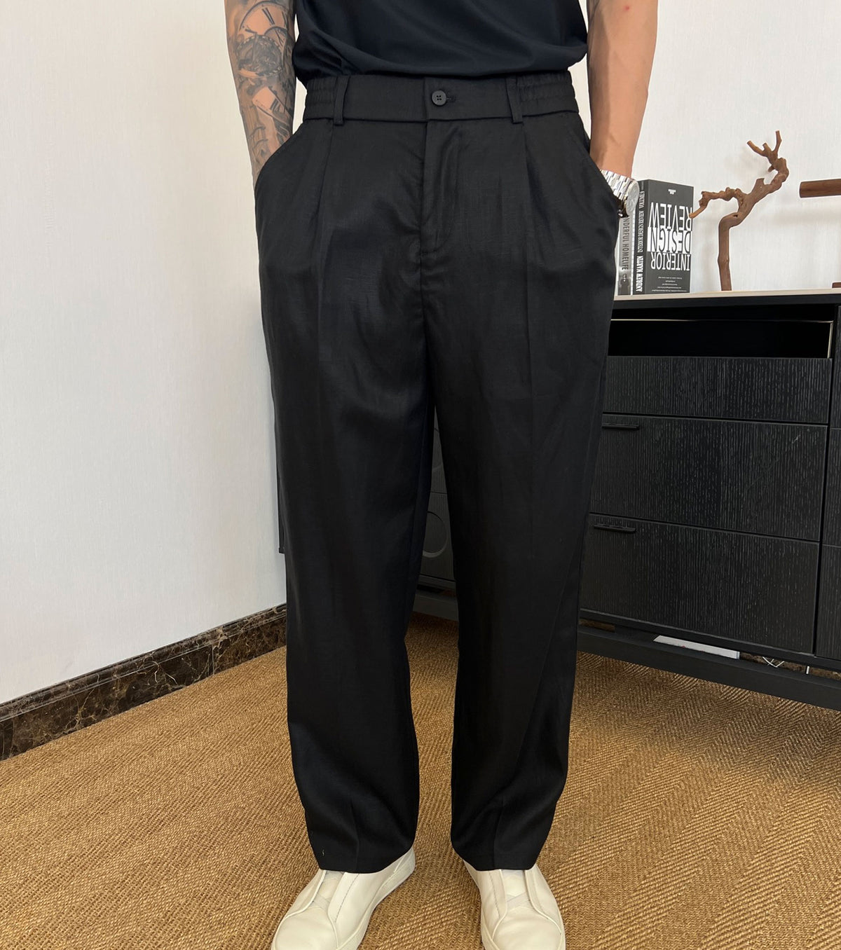Men linen trousers