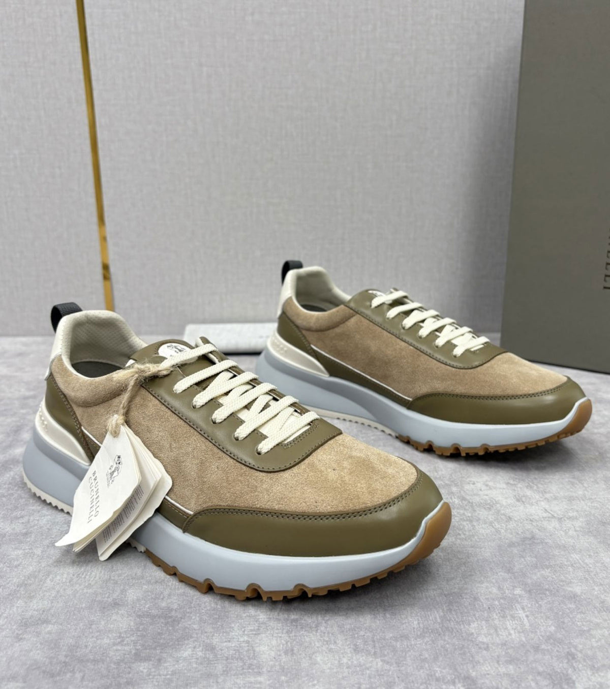 Panelled Sneakers