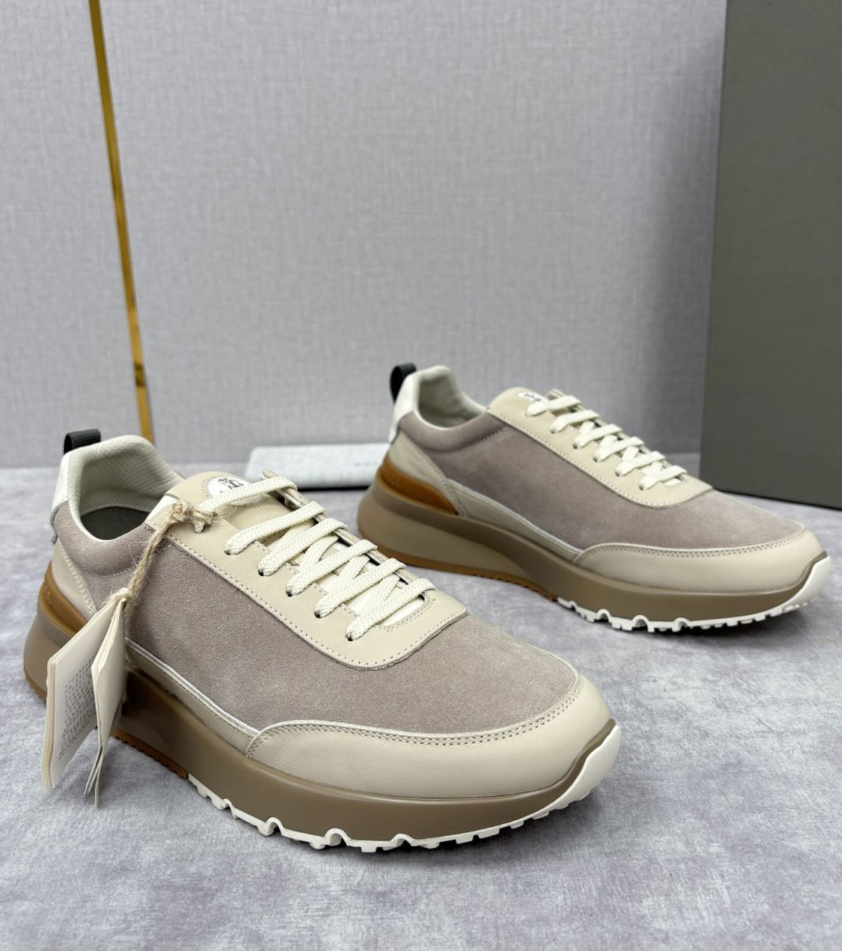 Panelled Sneakers