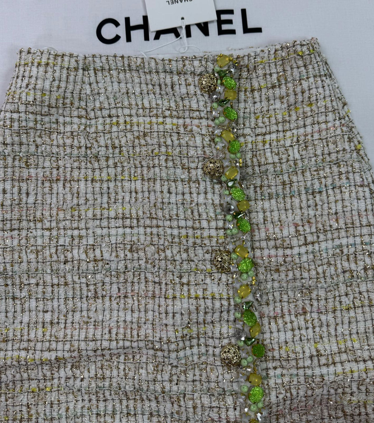Tweed Midi Skirt