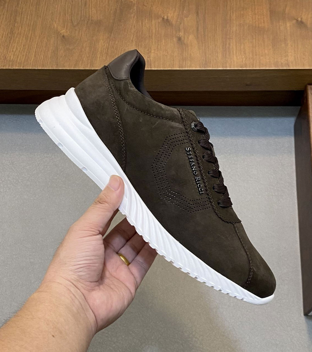 Suede Sneaker