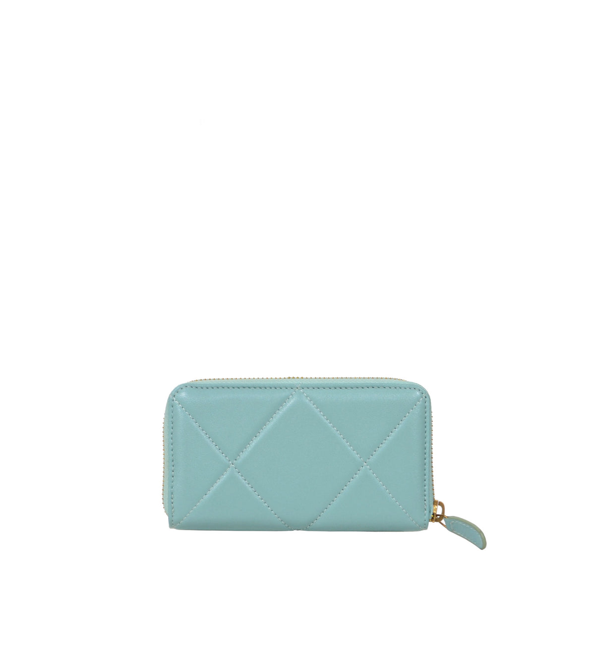 Mini zipped Leather Wallet