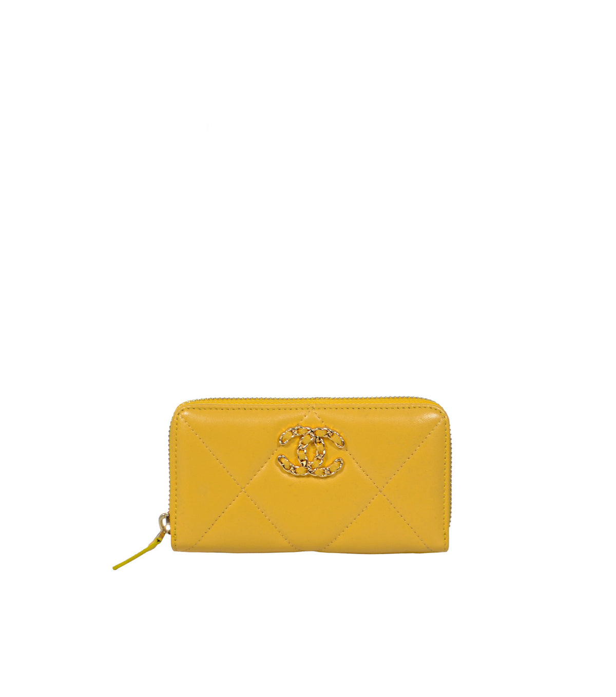 Mini zipped Leather Wallet