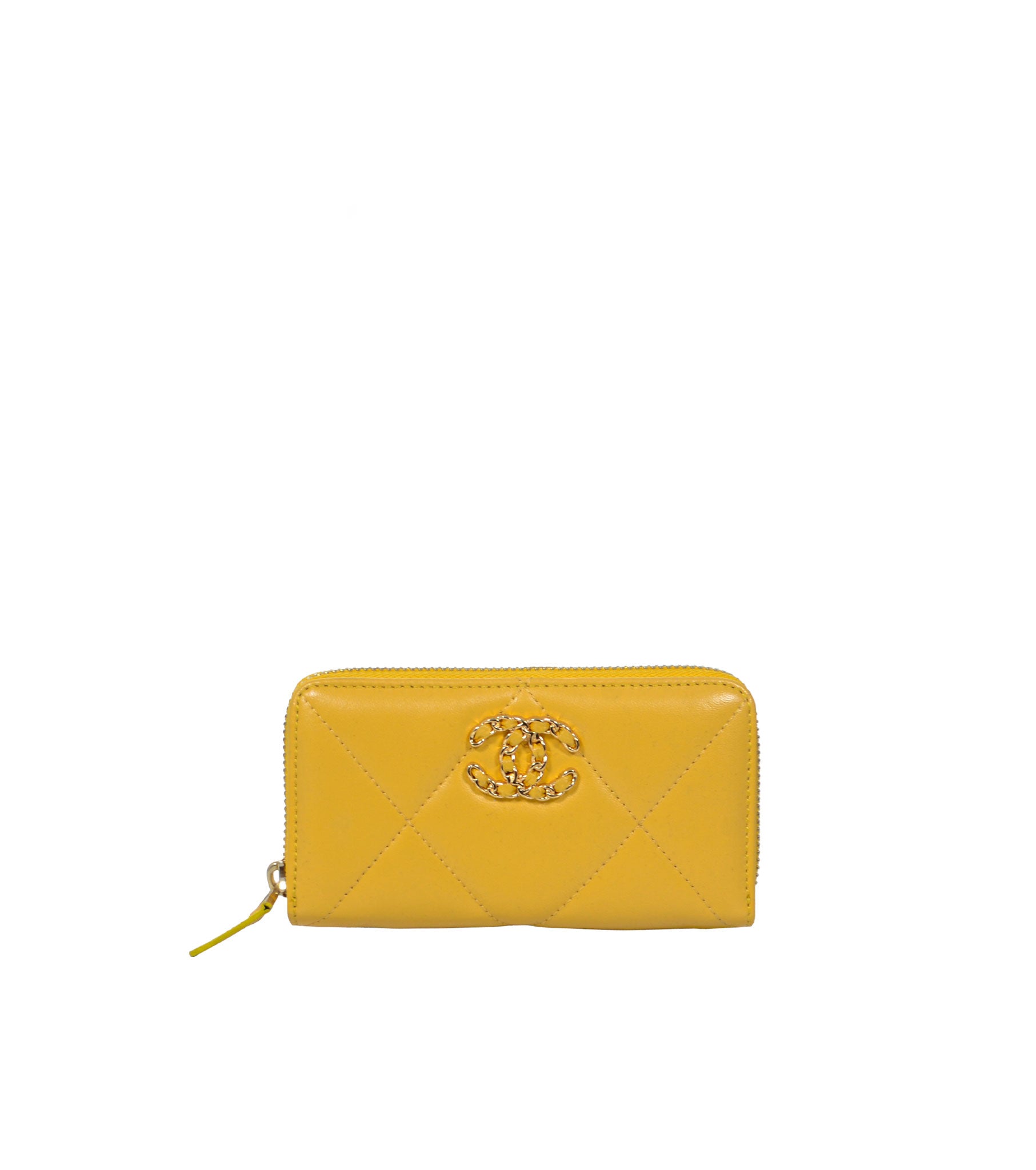 Mini zipped Leather Wallet