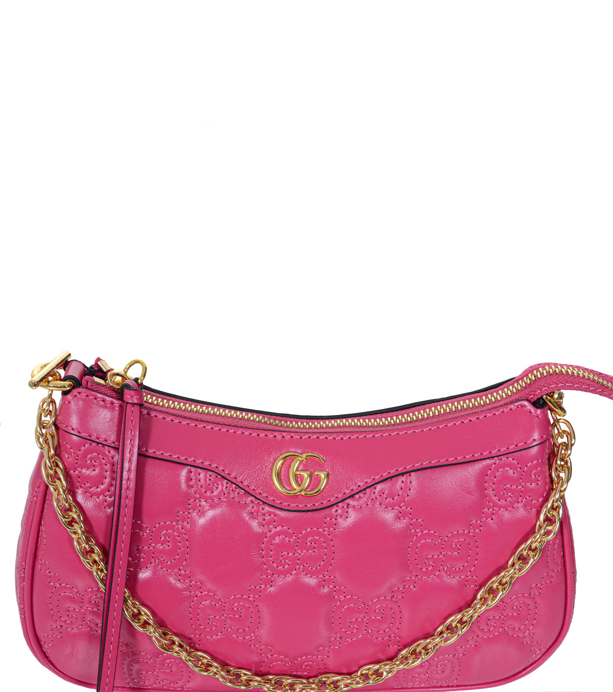 Matelassé small shoulder bag