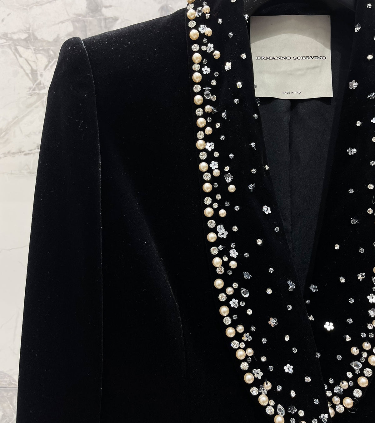 Velvet blazer