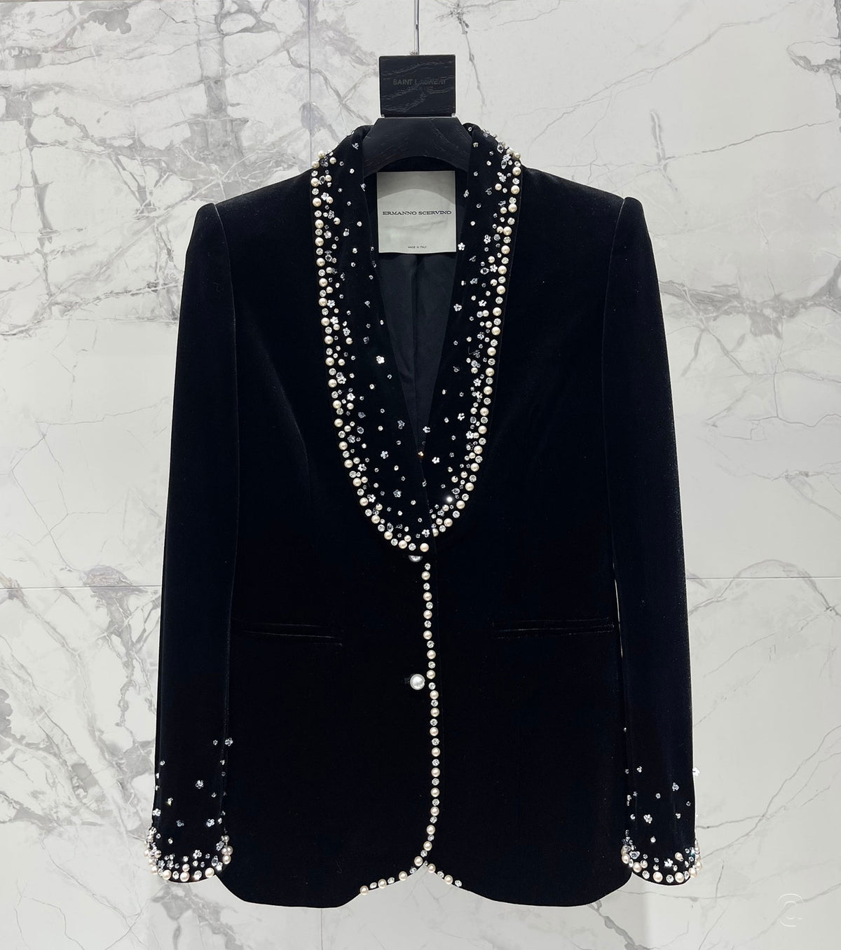 Velvet blazer