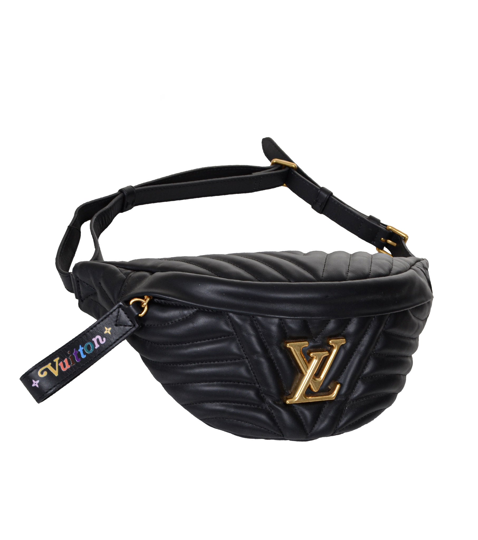 Wave Leather Bumbag