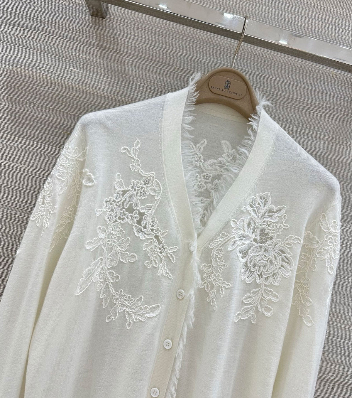 Wool cardigan
