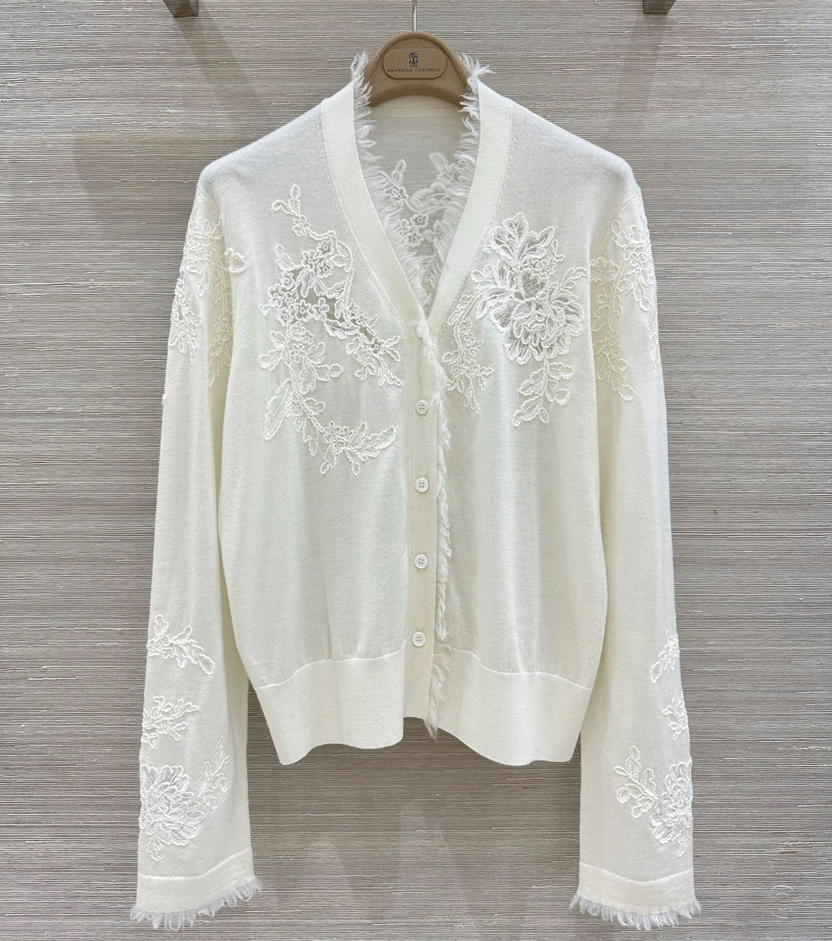 Wool cardigan