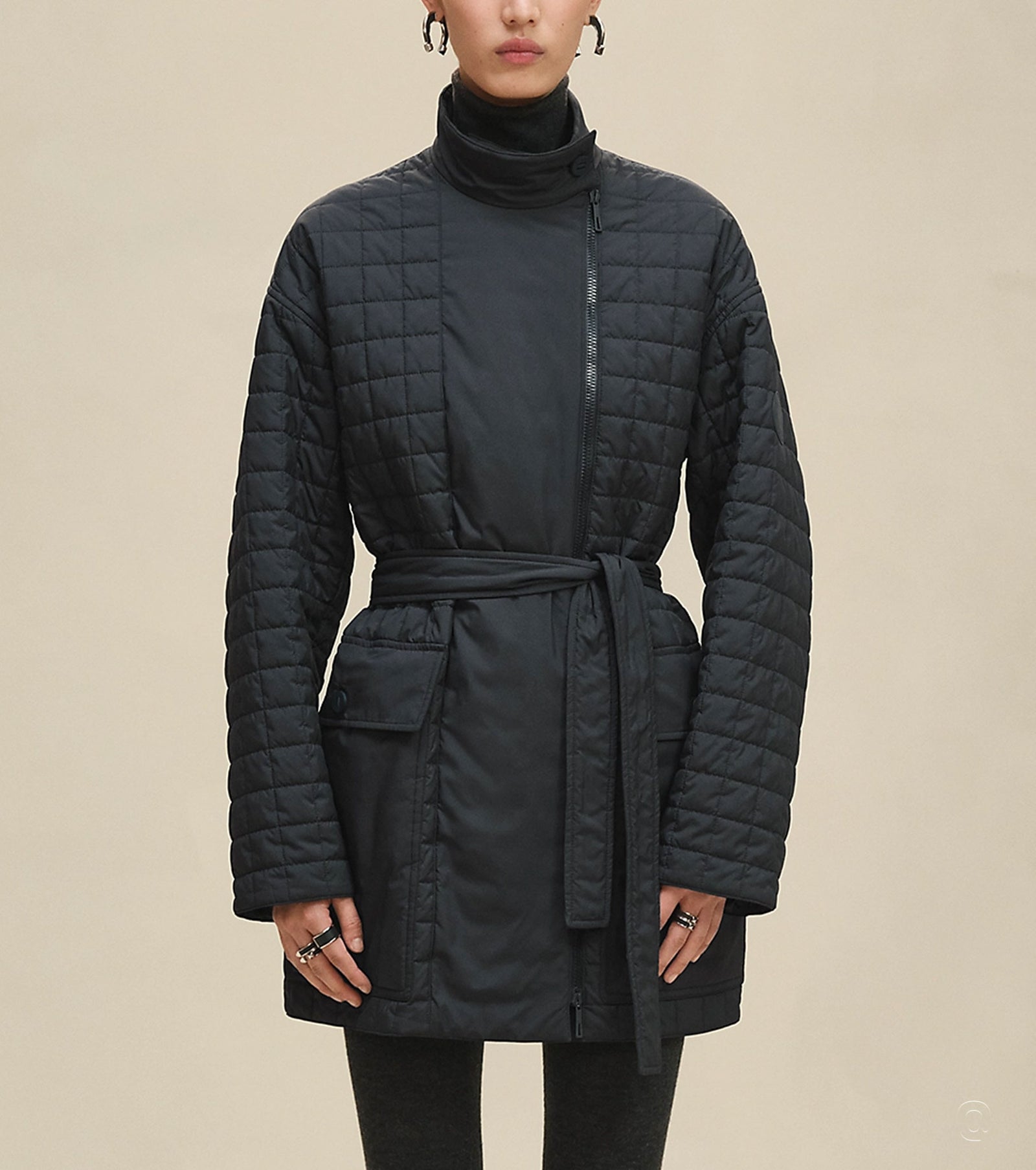 Ватирано палто