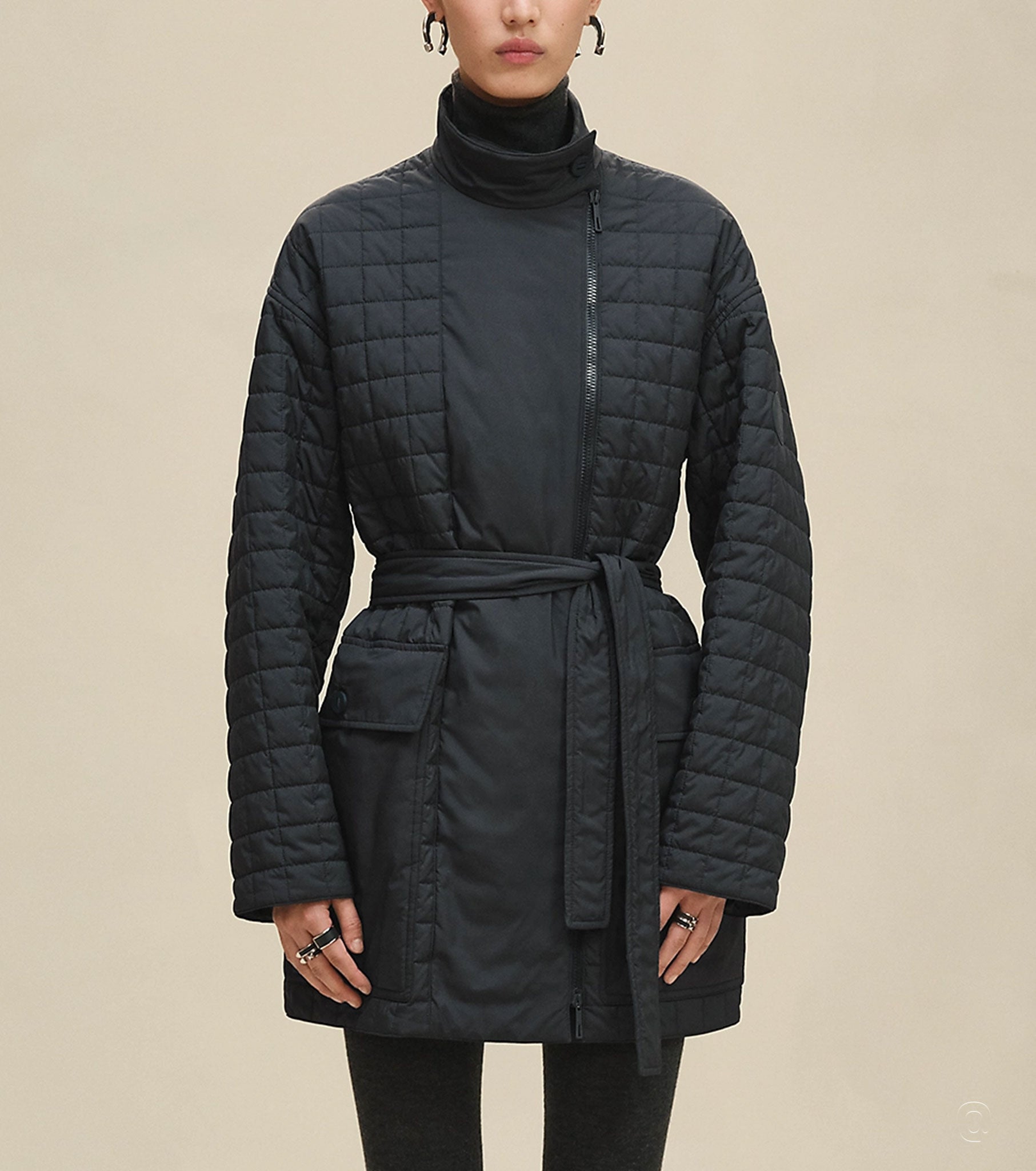 Quilted coat