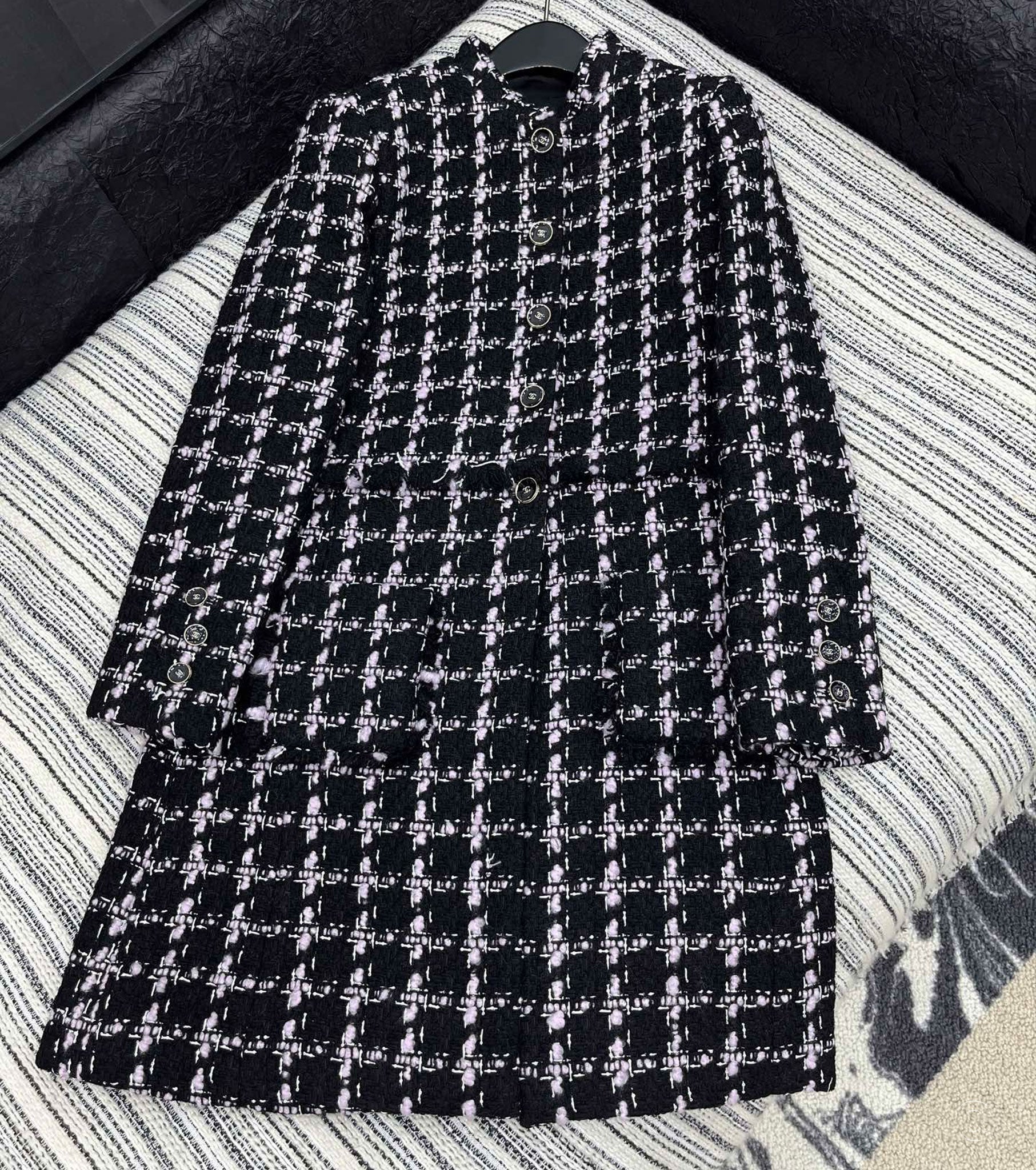 Women Tweed Coat
