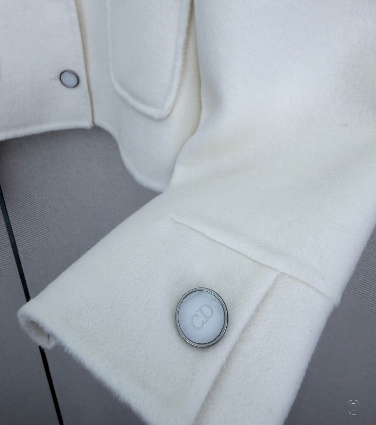 Wool cropped jacket