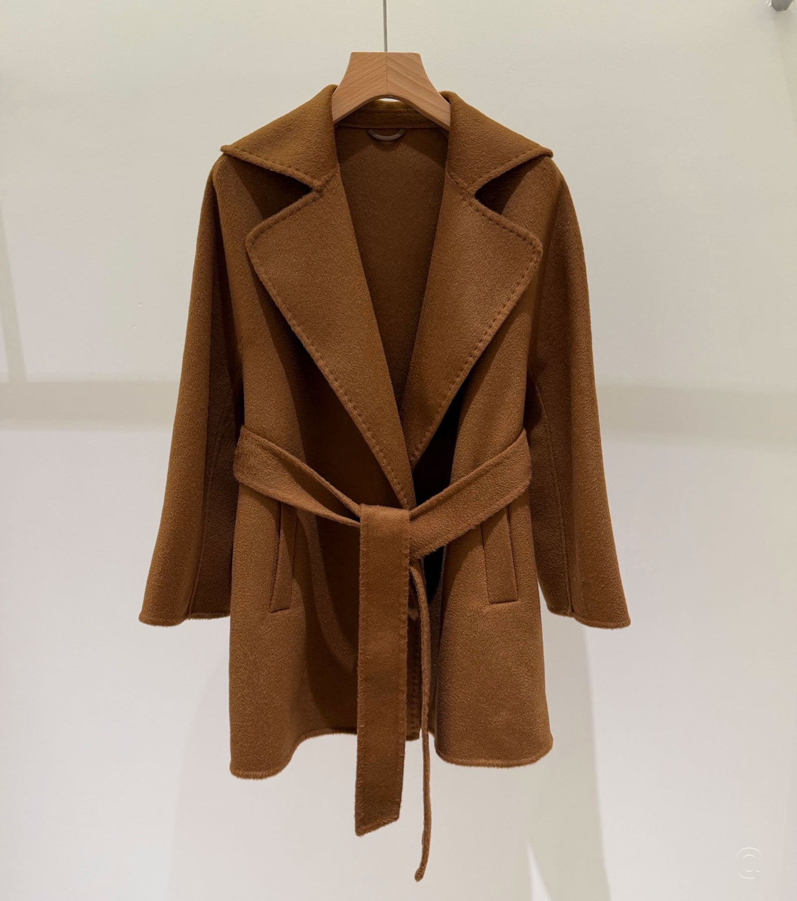 Women cashmere coat
