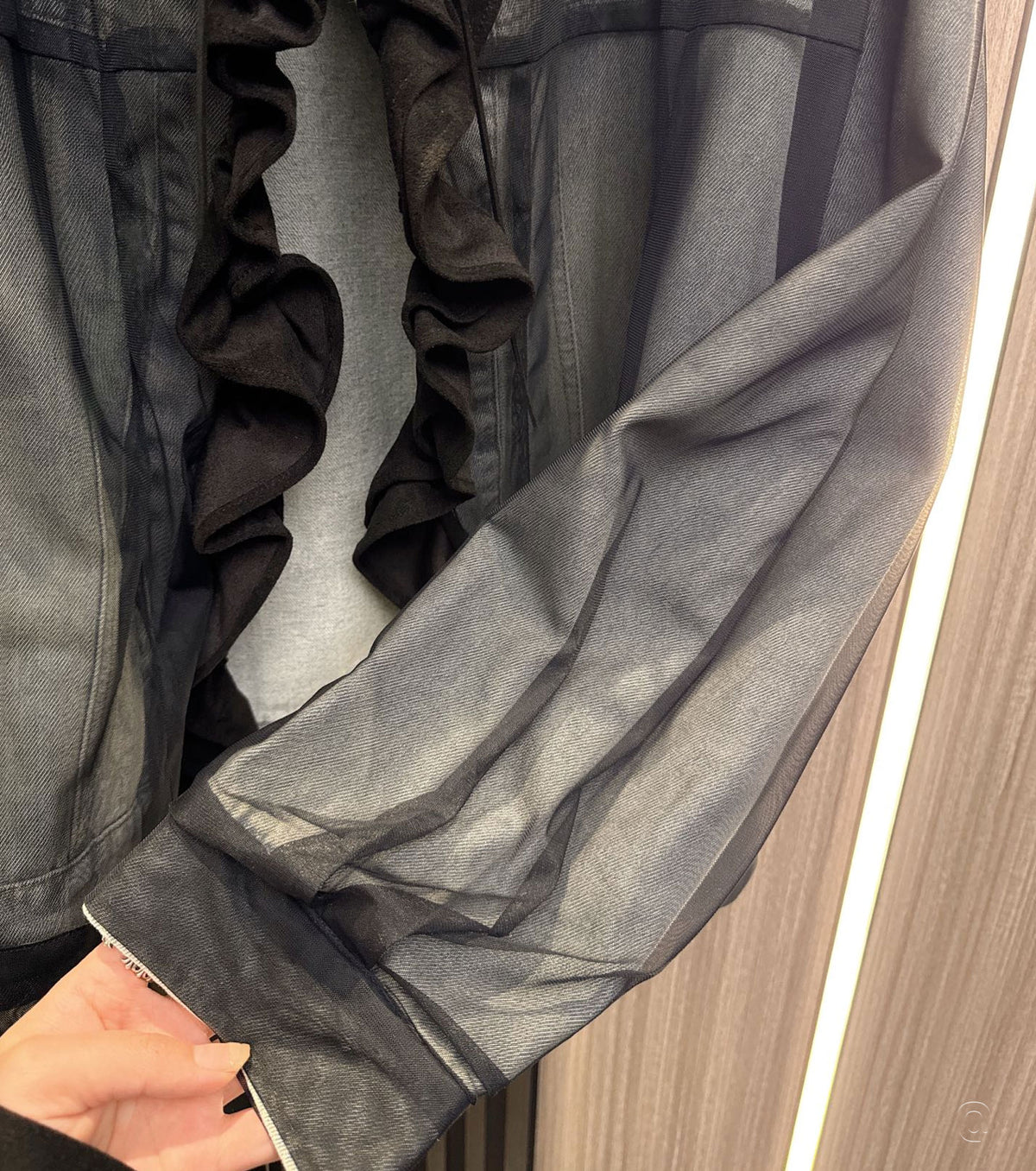 Дамско дънково яке