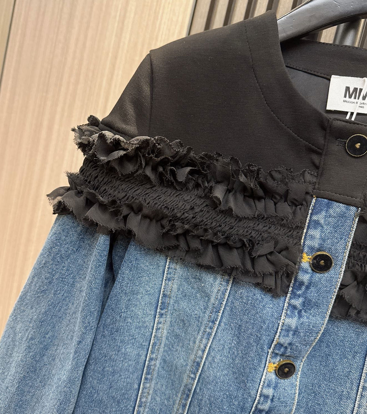 Дамско дънково яке