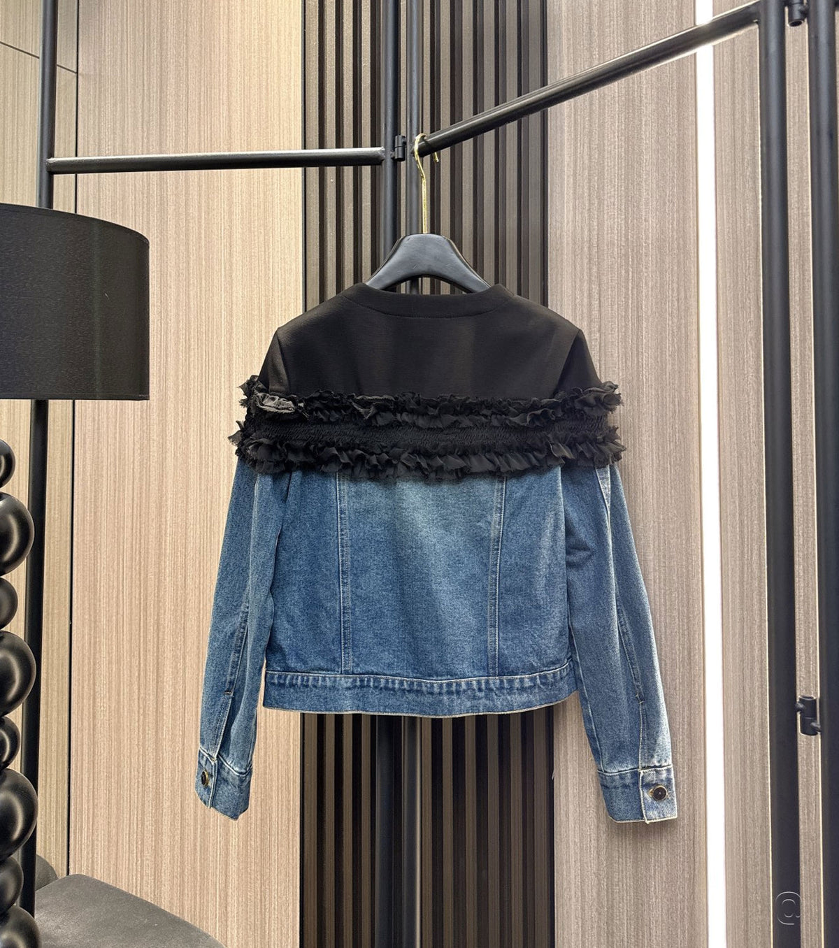 Дамско дънково яке