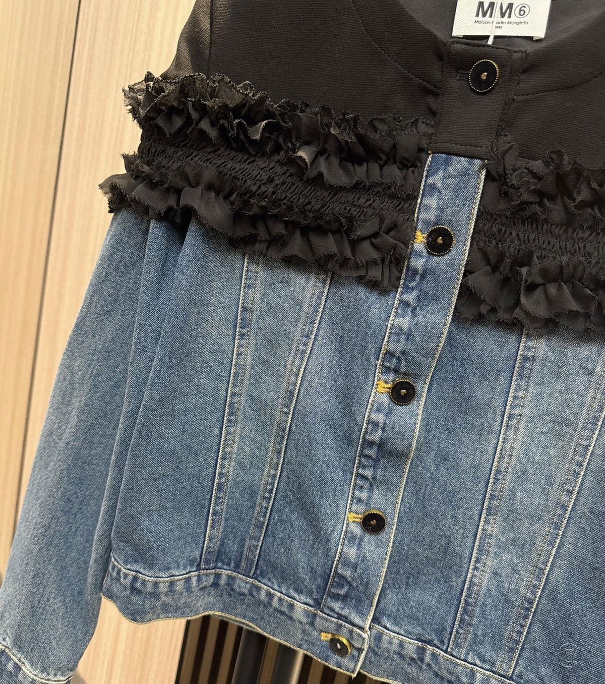 Дамско дънково яке