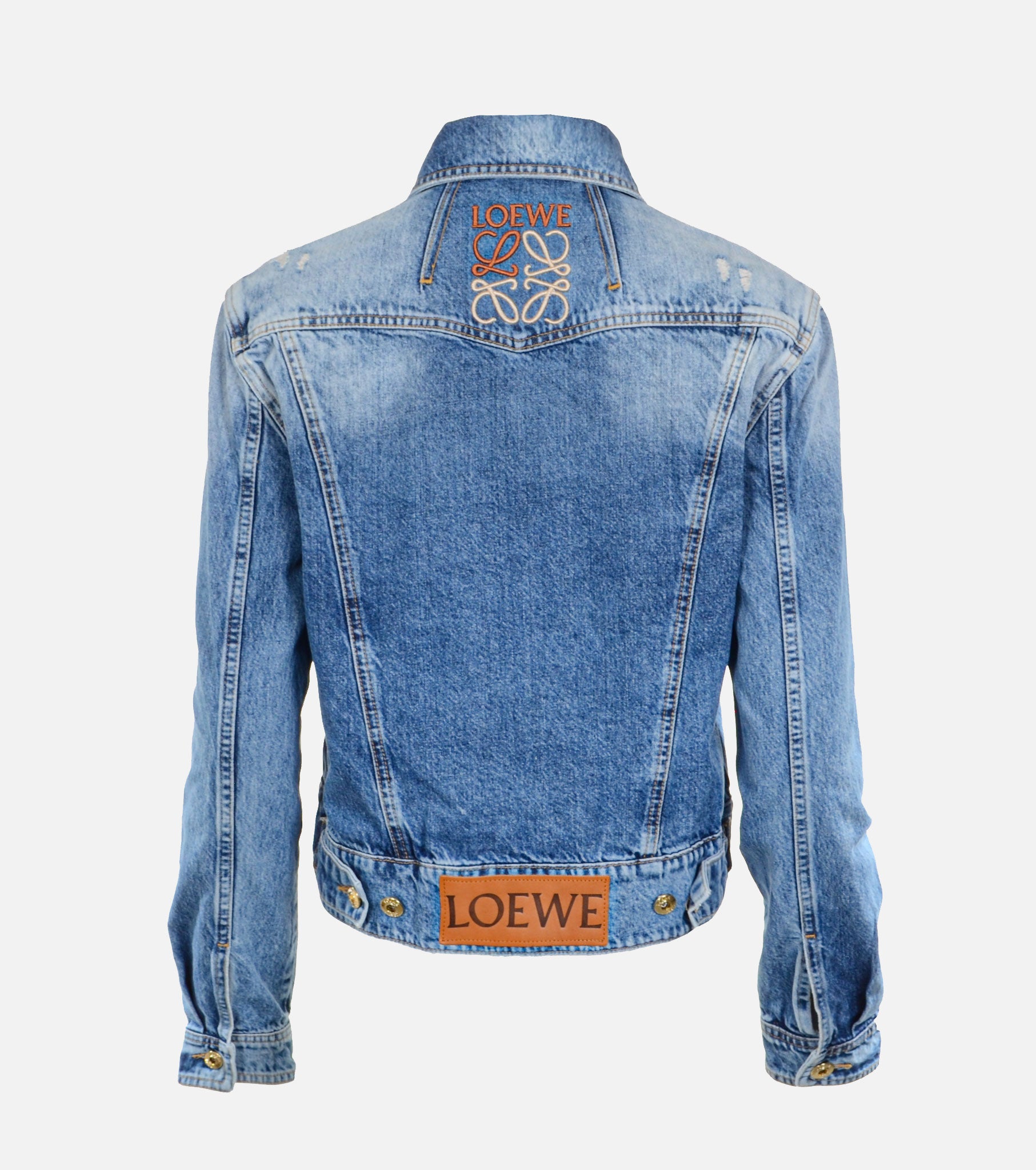 Women Embroidered Denim Jacket