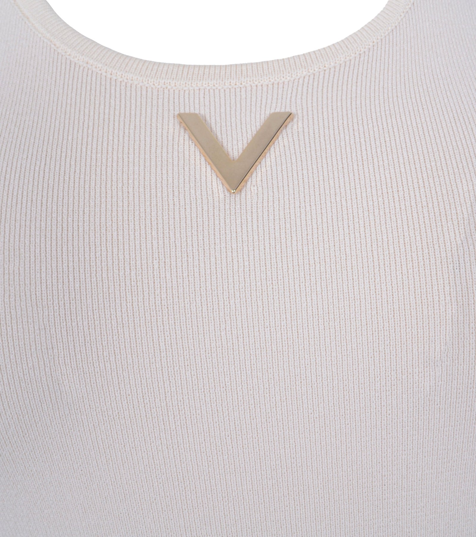 Рокля с метално лого