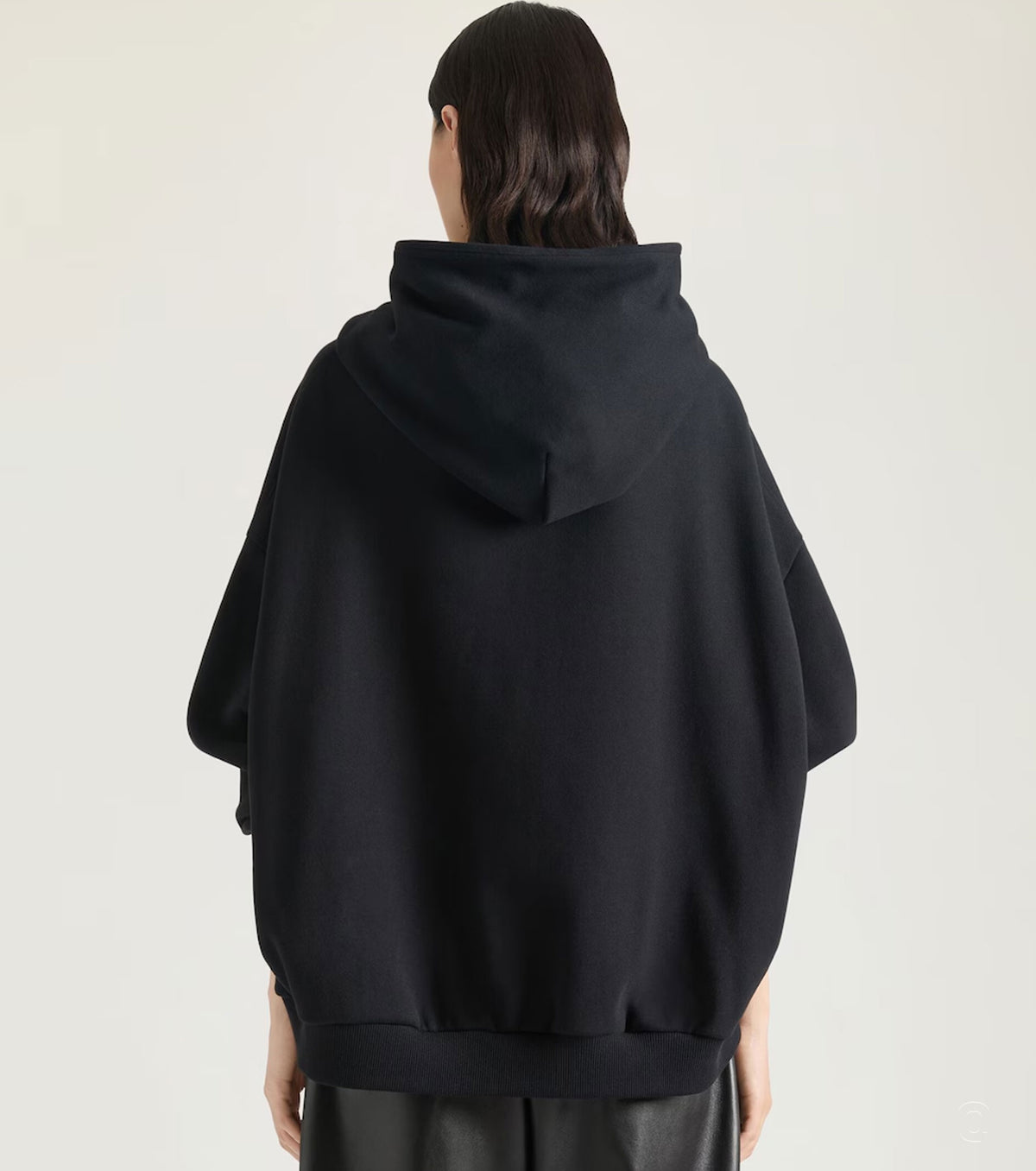 Women hooded sweatshirt with Tape print GV6116
