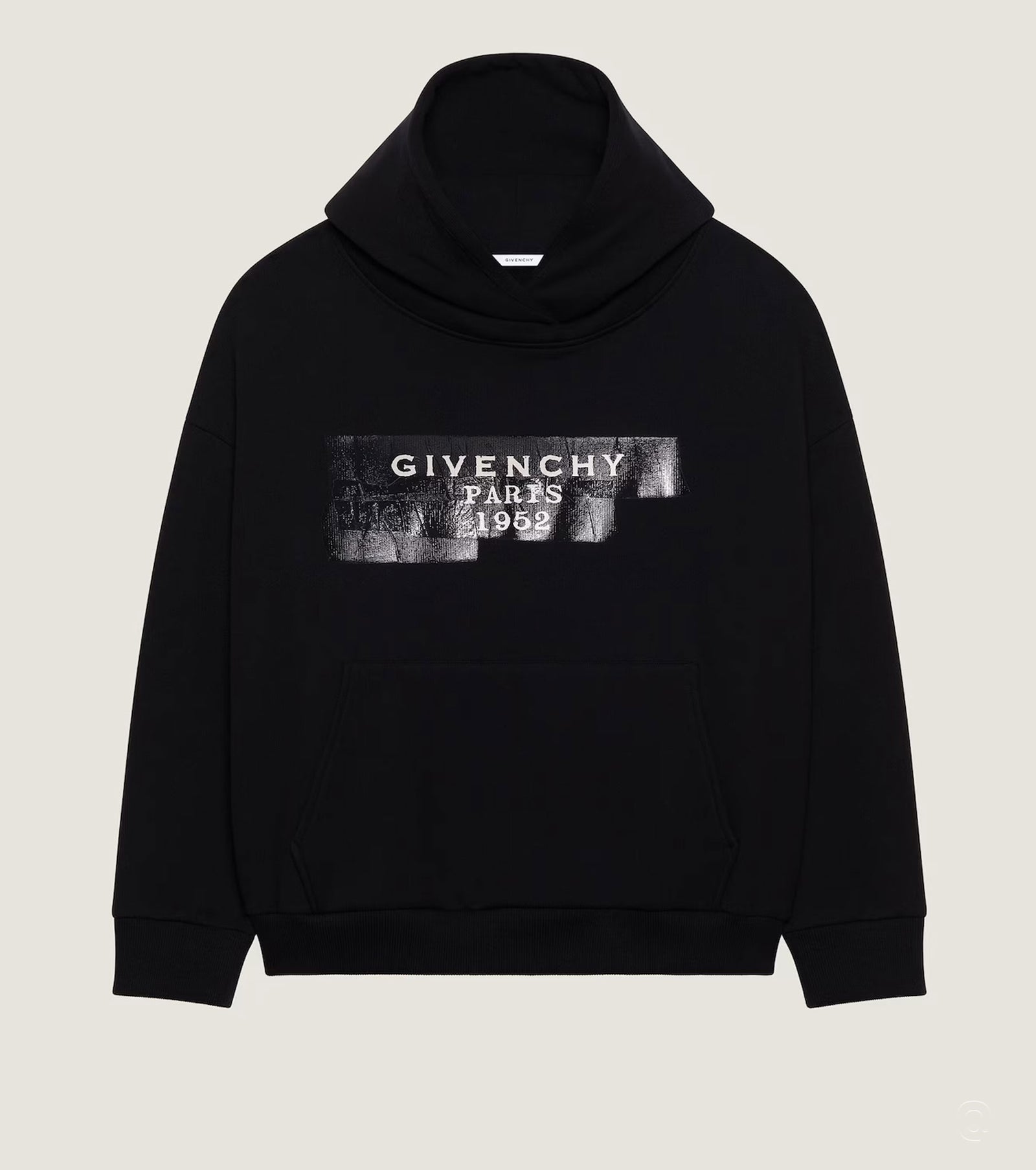 Women hooded sweatshirt with Tape print GV6116