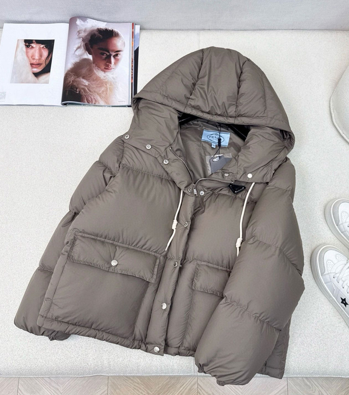 Дамско пухено яке