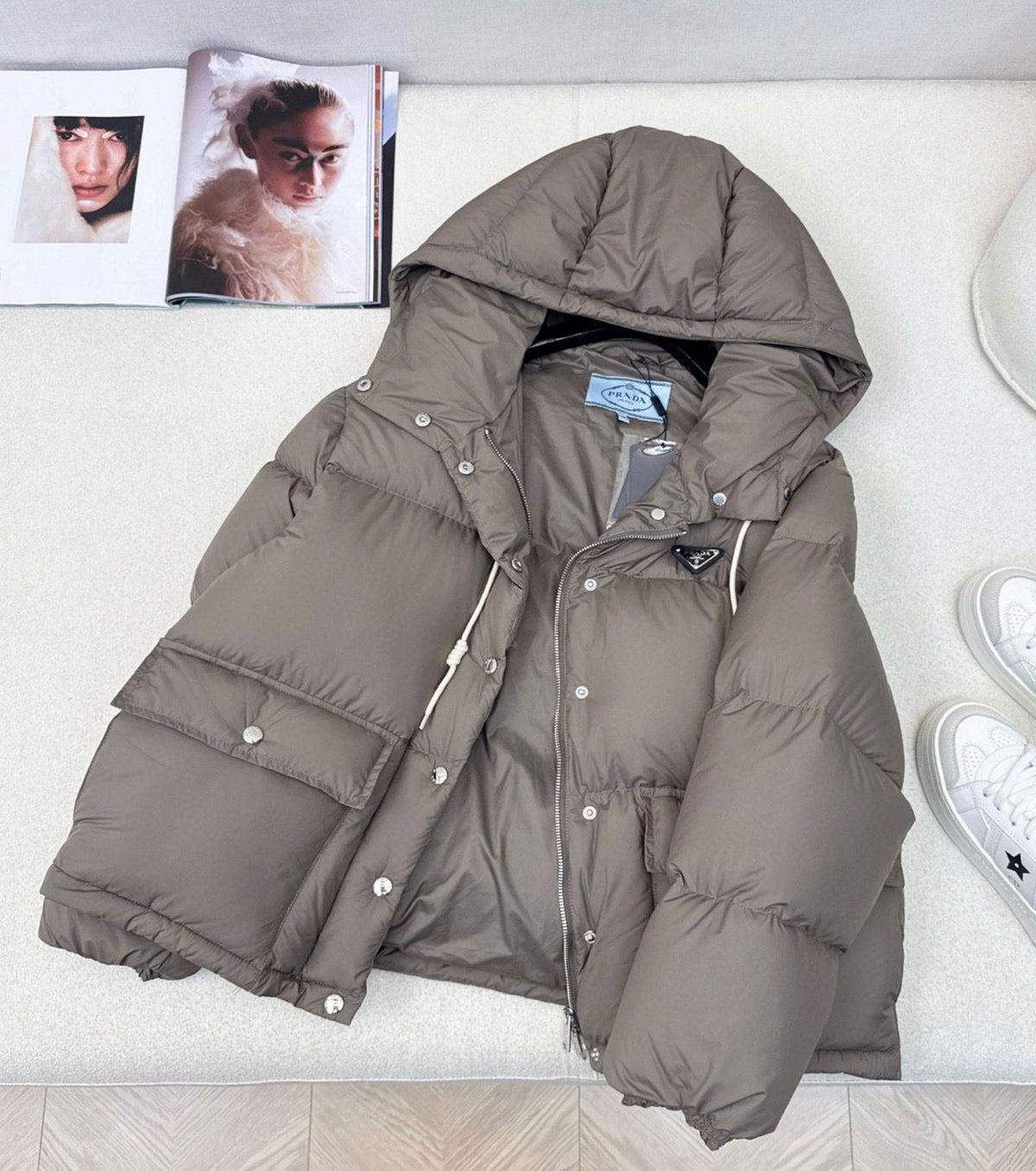 Дамско пухено яке