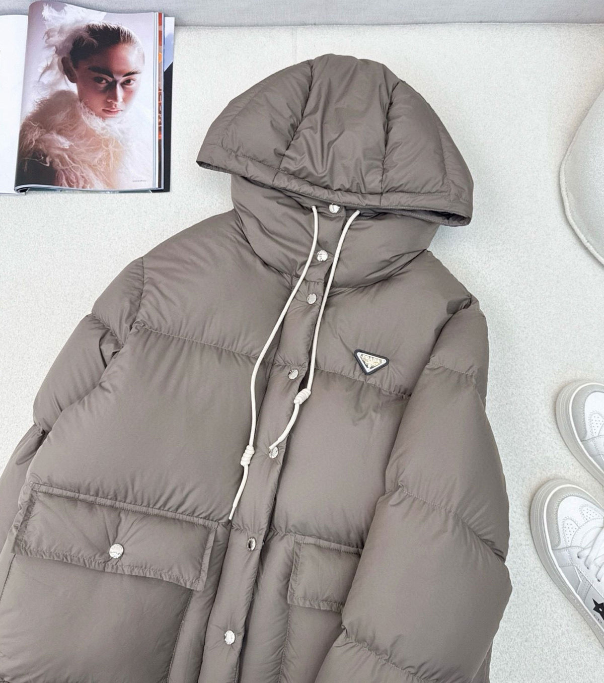 Дамско пухено яке