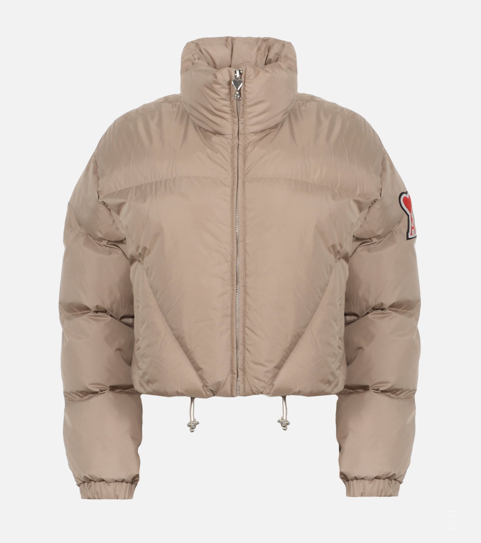 Дамско пухено бомбър яке