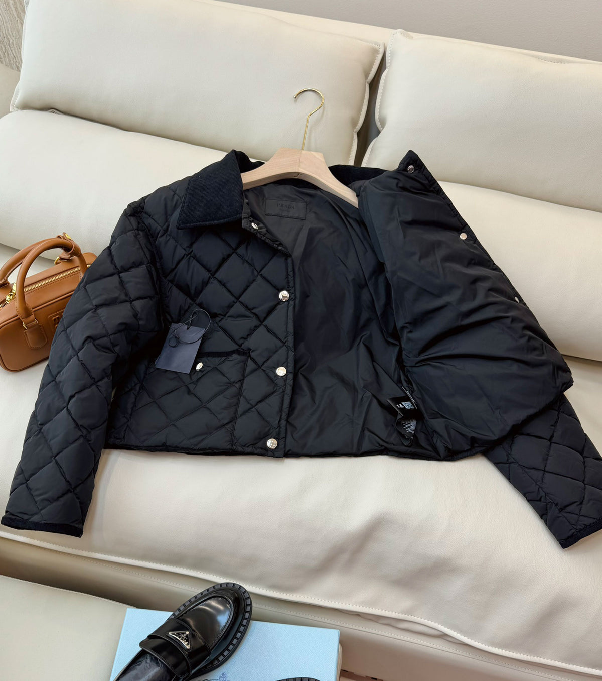 Дамско пухено яке 