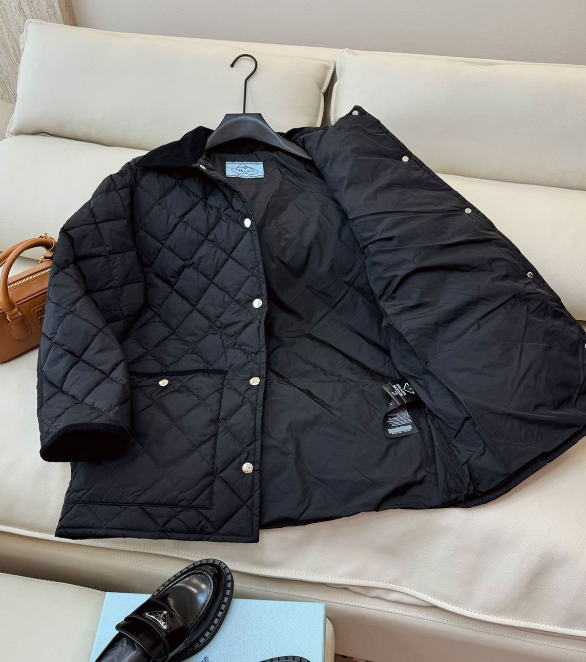 Дамско пухено яке 