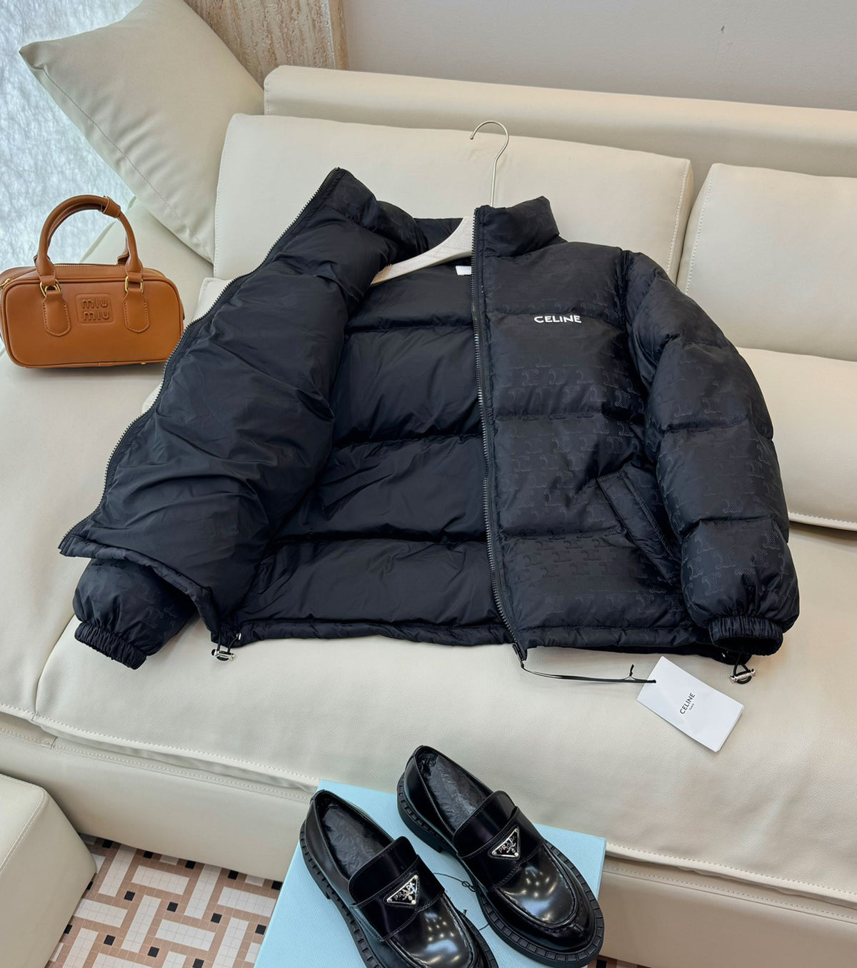 Дамско пухено яке