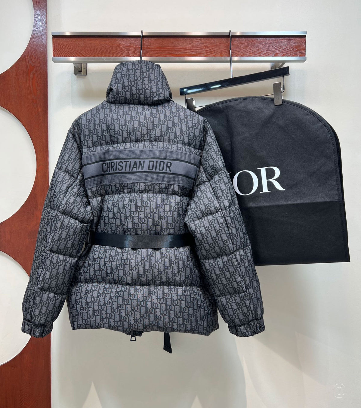 Alps Belted Puffer Jacket