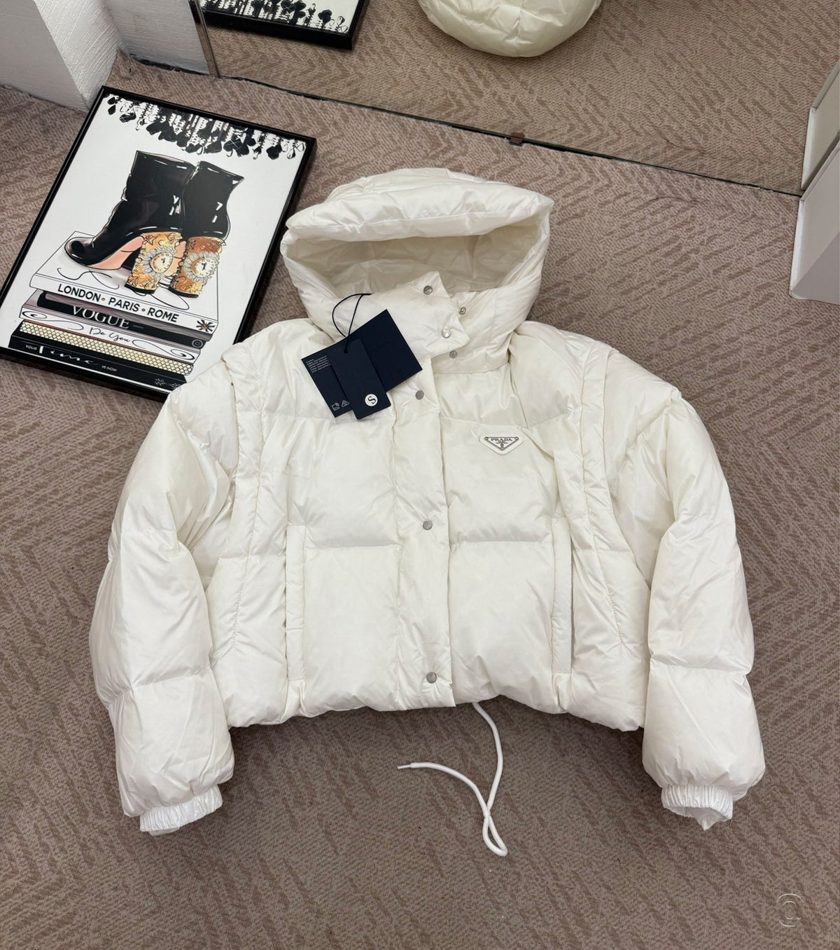 Дамско пухено яке