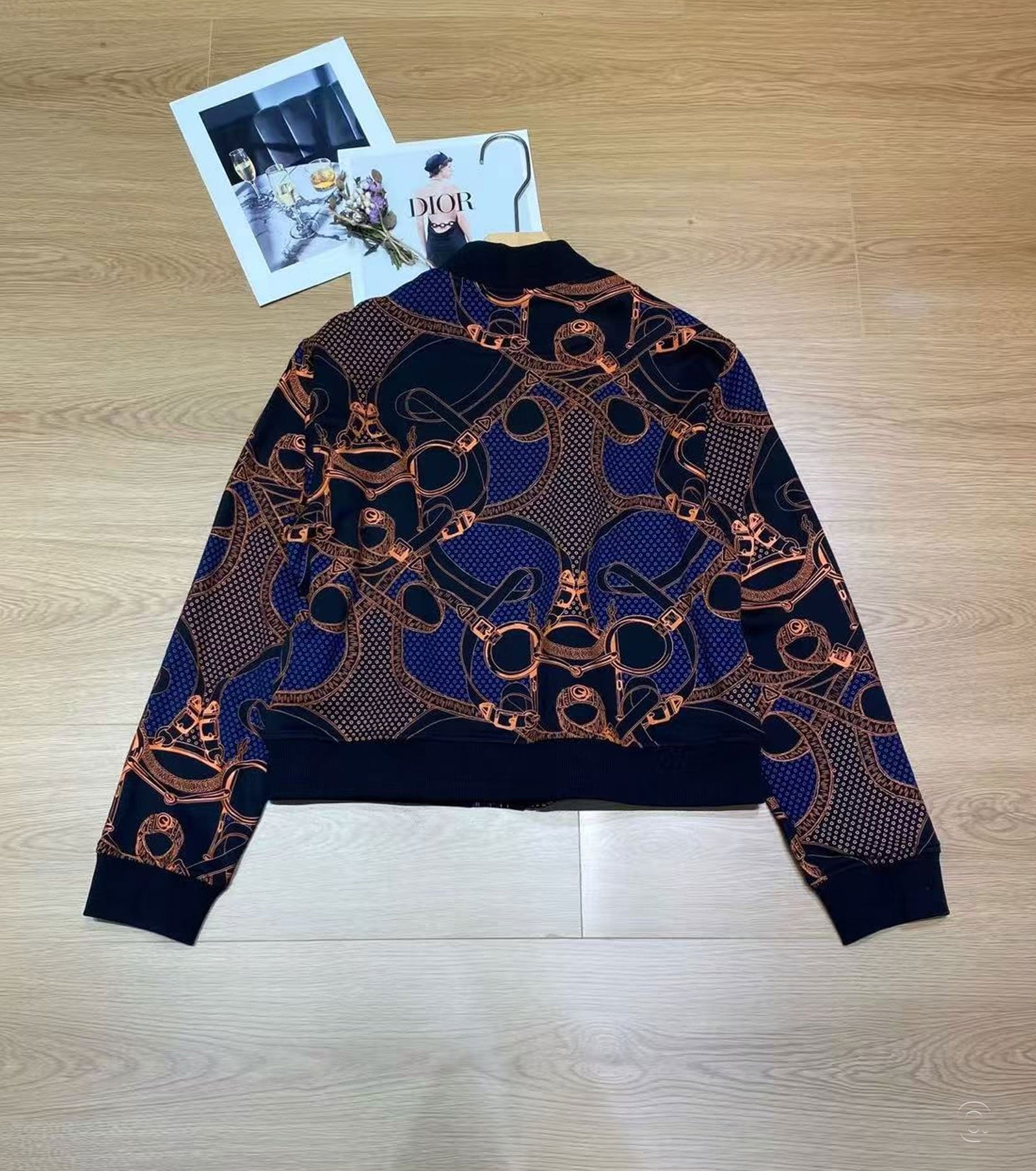 Women Printed Bomber