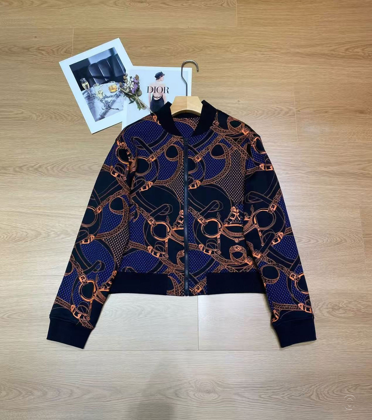 Women Printed Bomber