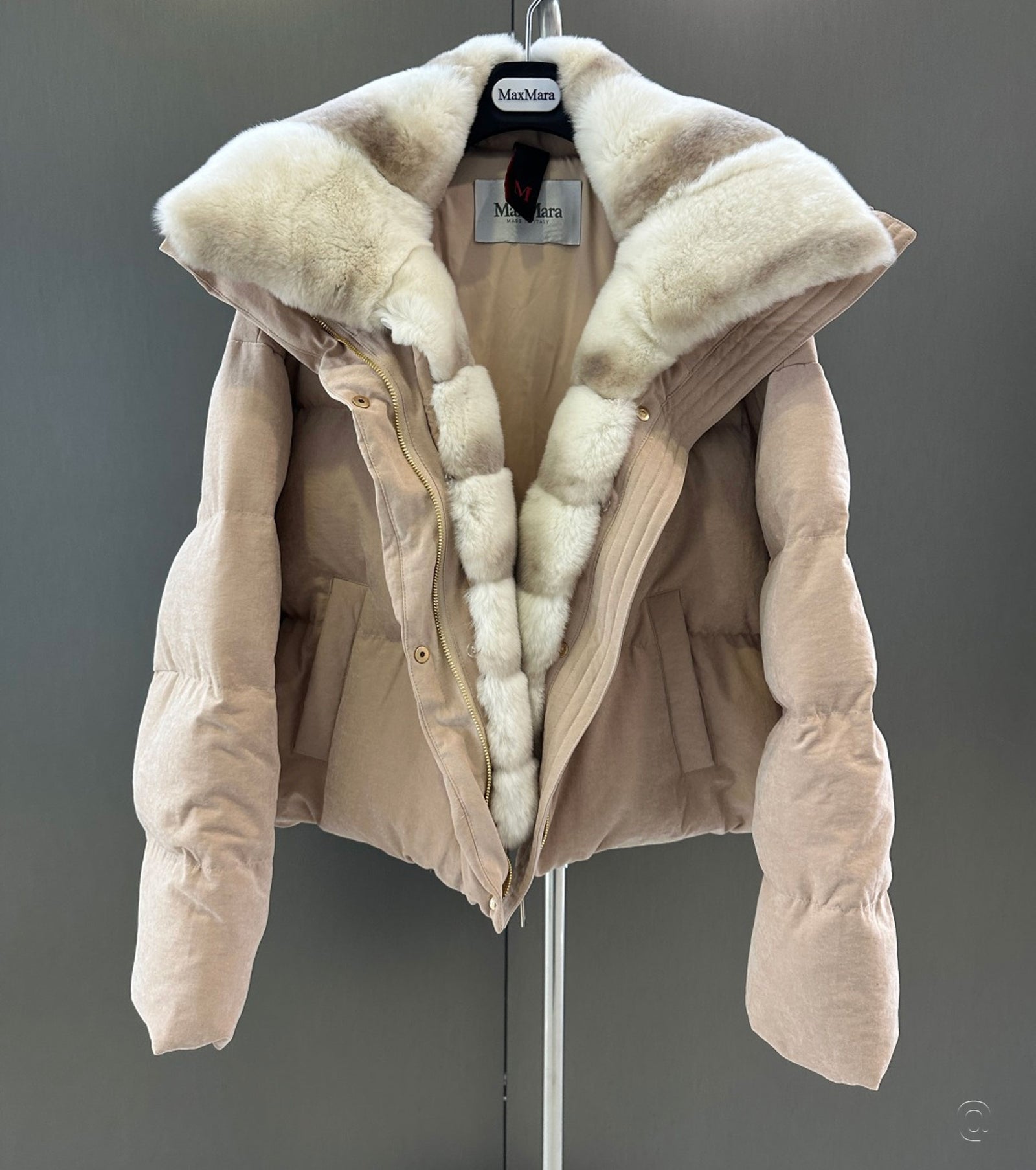 Дамско яке от гъши пух Oversized 