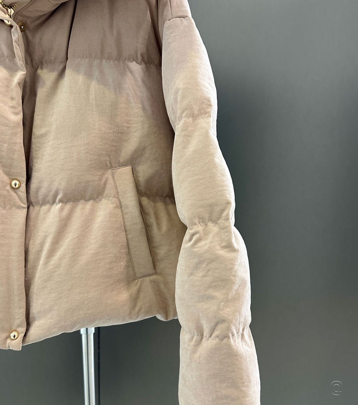 Дамско яке от гъши пух Oversized 