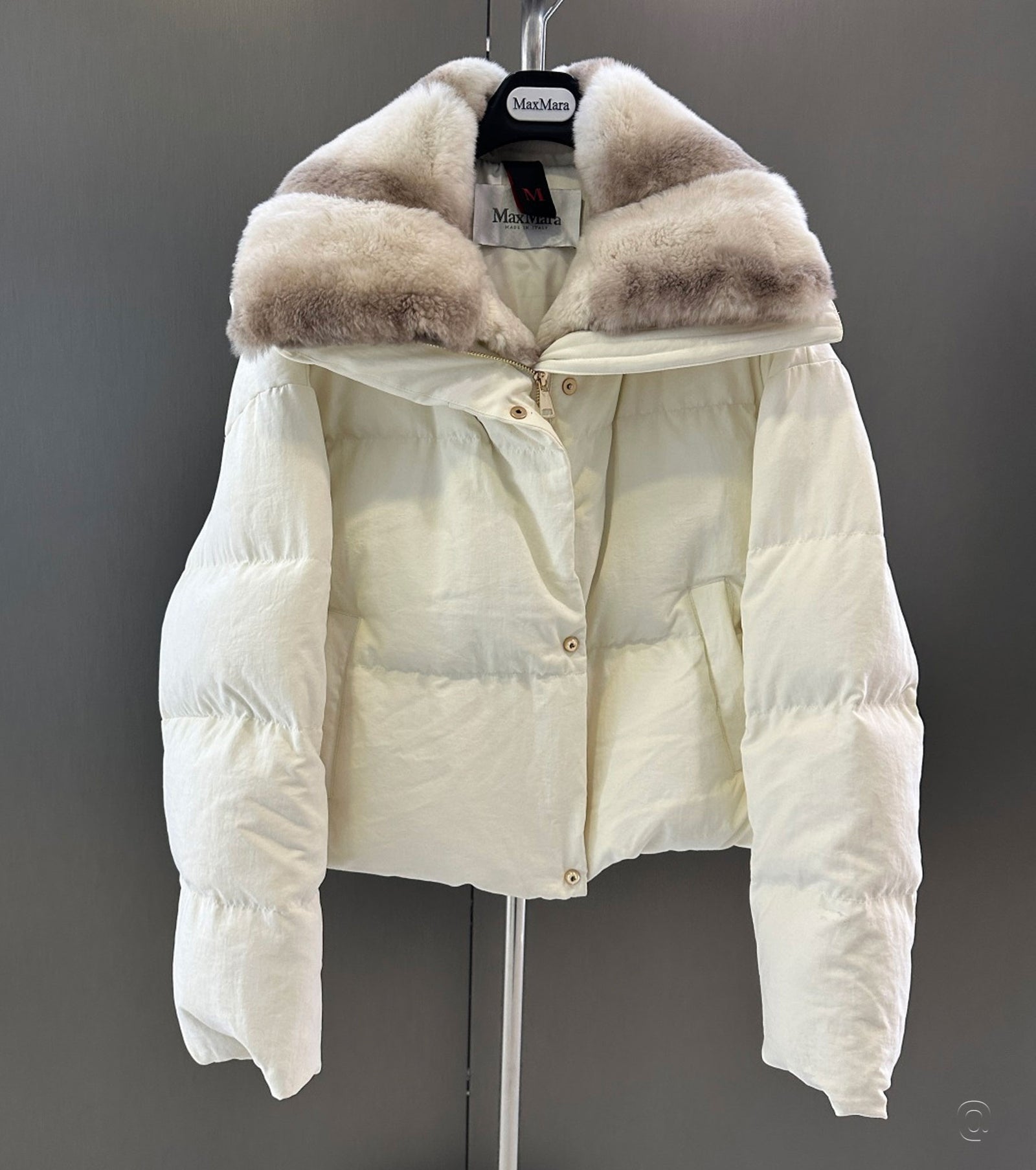 Дамско яке от гъши пух Oversized 