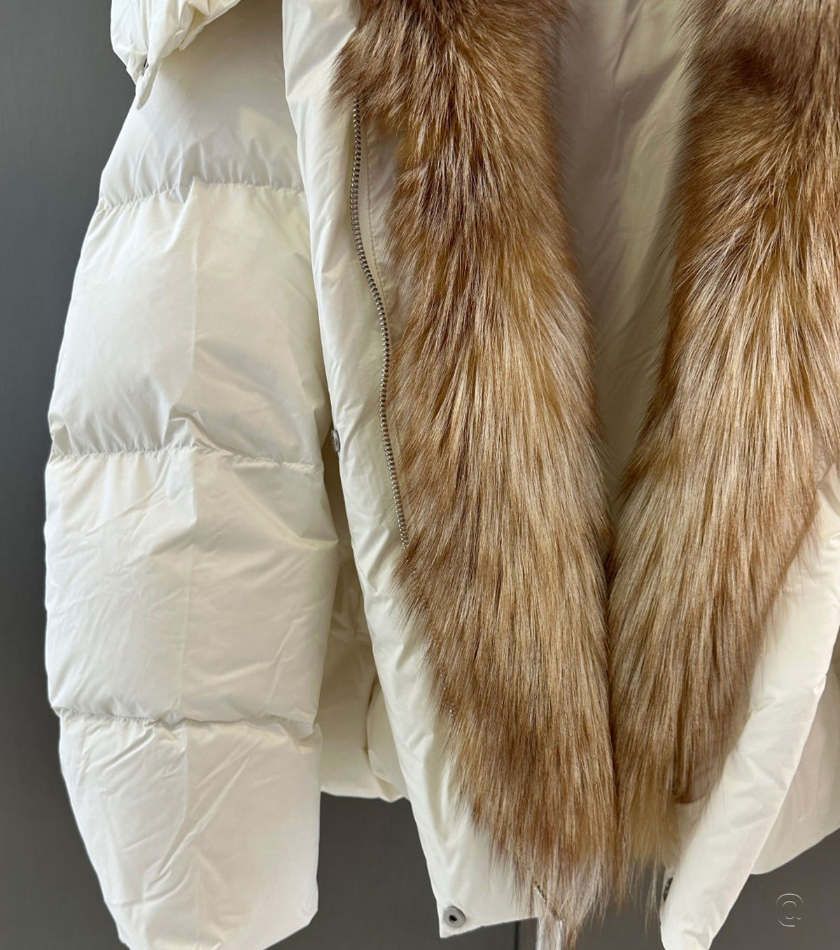 Дамско пухено яке 2 в 1