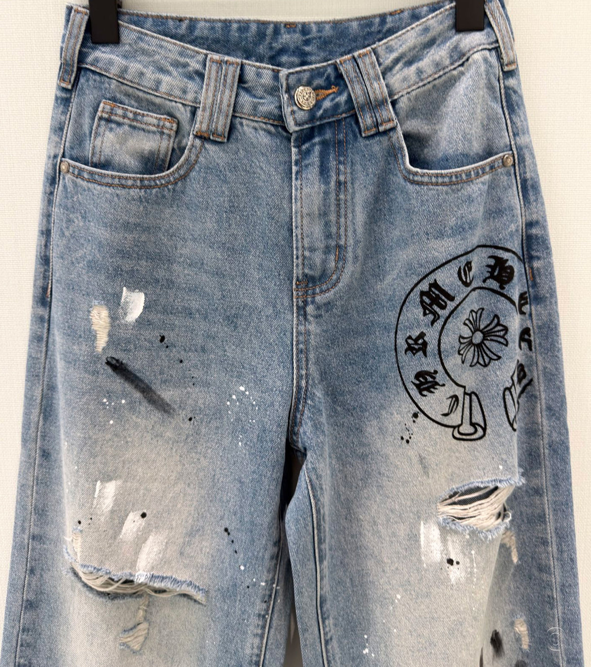 Дънки с висока талия